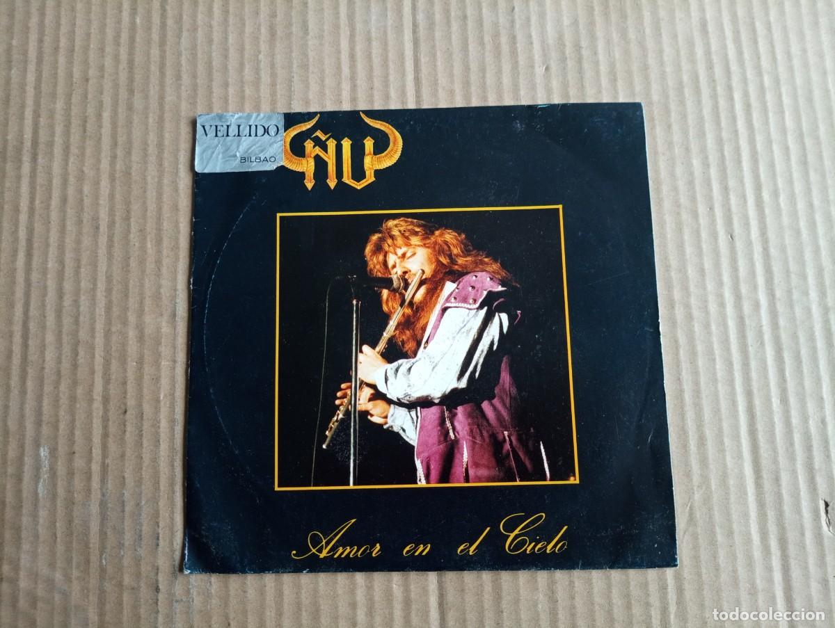 Discos de vinilo: &Ntilde;U - AMOR EN EL CIELO SINGLE 1987 HARD ROCK - Foto 1