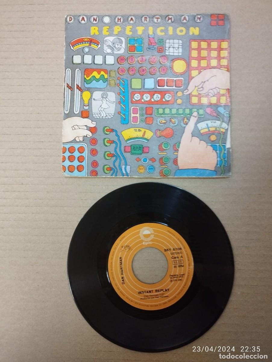 Discos de vinilo: DAN HARTMAN - INST ANT REPLAY - SINGLE 1978 - Foto 1