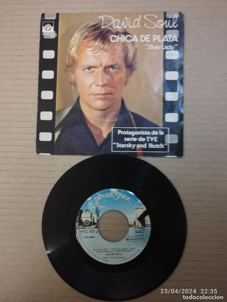 Discos de vinilo: DAVID SOUL - SIVER LADY - SINGLE 1978 - Foto 1