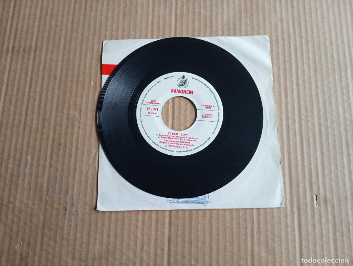 Discos de vinilo: RAMONCIN - NU BABE SINGLE PROMOCIONAL 1981 - Foto 2