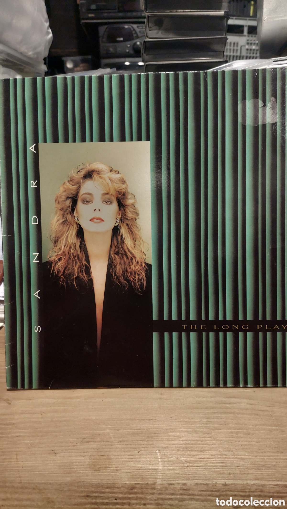 Discos de vinilo: Sandra lp the long play virgin - Foto 1