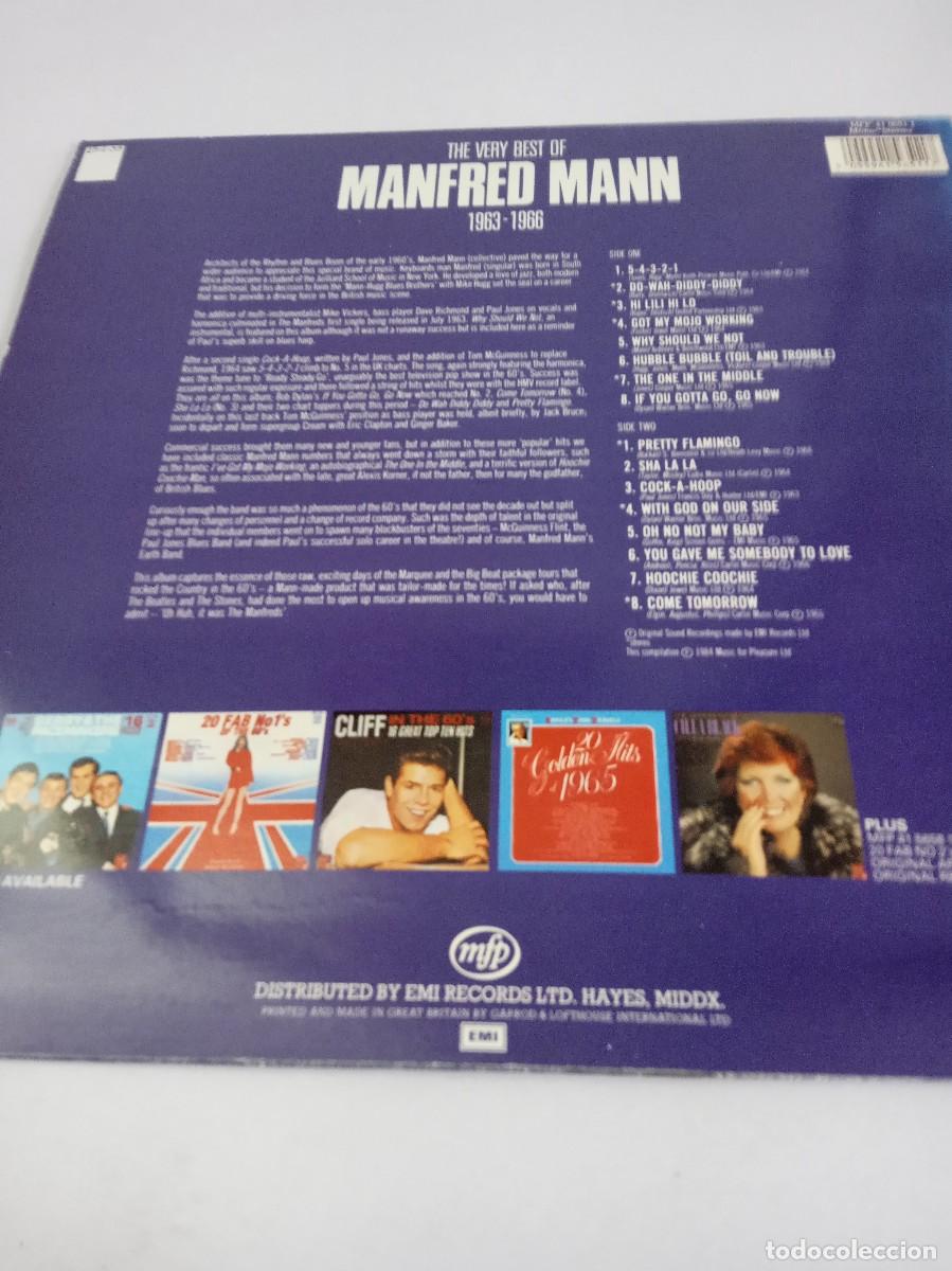 Discos de vinilo: MANFRED MANN The Very Best 1963-1966 - Foto 2