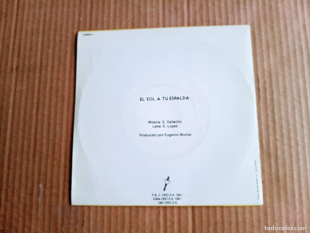 Discos de vinilo: LOS ELEGANTES - EL SOL A TU ESPALDA SINGLE 1991 - Foto 3