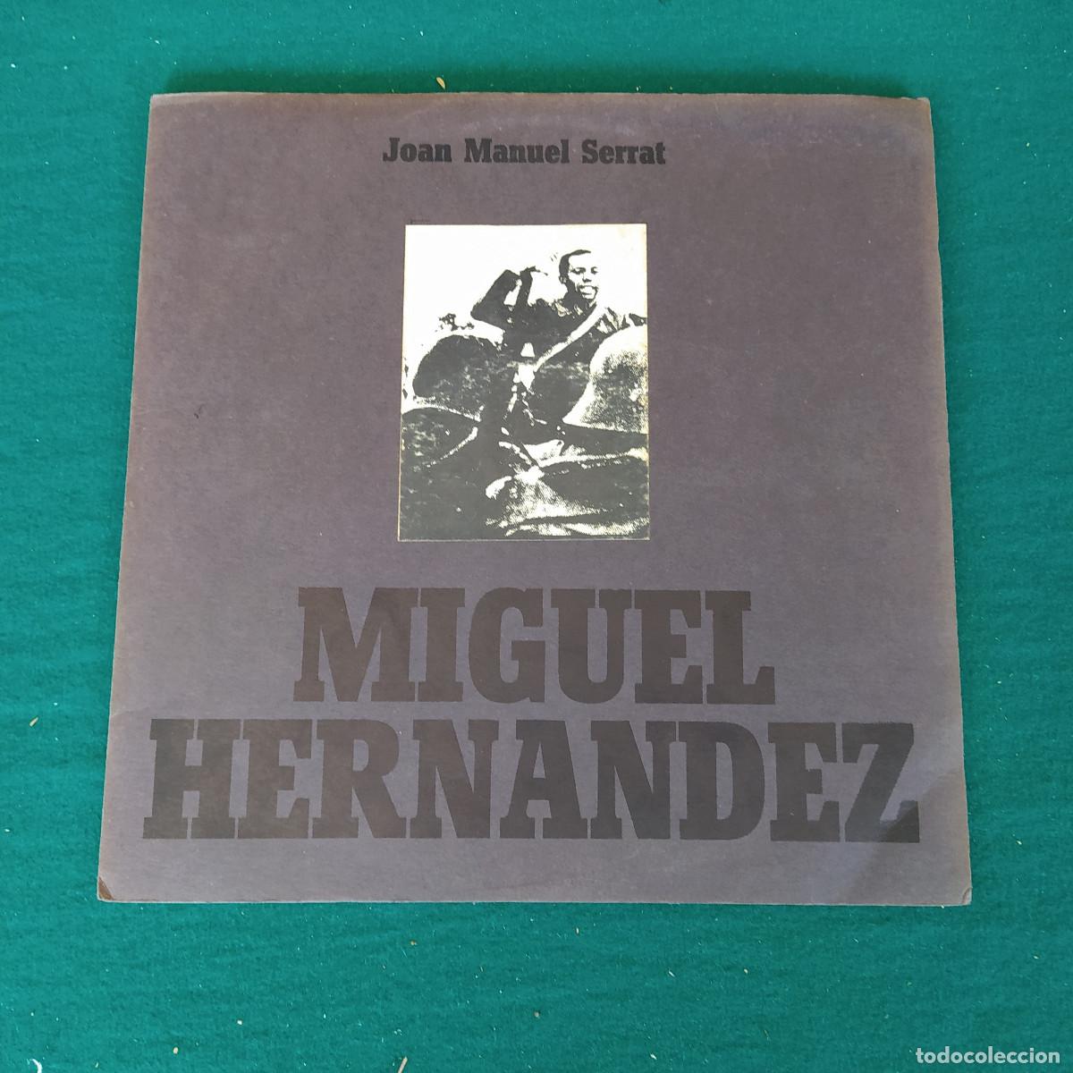Discos de vinilo: Joan Manuel Serrat &ndash; Miguel Hernandez - Foto 1