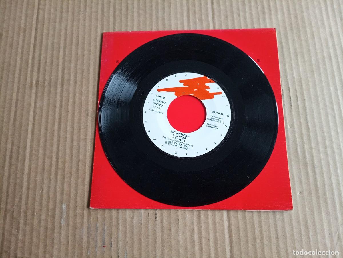 Discos de vinilo: ESCLARECIDOS - ROJOS SINGLE 1991 - Foto 2
