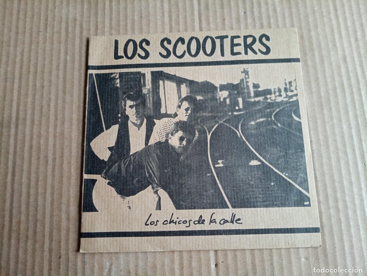 Discos de vinilo: LOS SCOOTERS - LOS CHICOS DE LA CALLE SINGLE 1988 - Foto 1