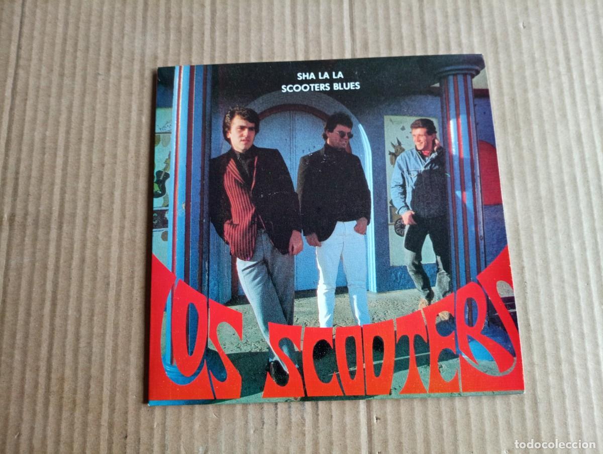 Discos de vinilo: LOS SCOOTERS - SHA LA LA SINGLE 1988 - Foto 1