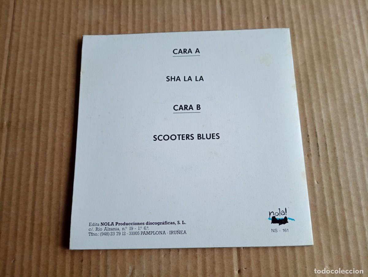 Discos de vinilo: LOS SCOOTERS - SHA LA LA SINGLE 1988 - Foto 3