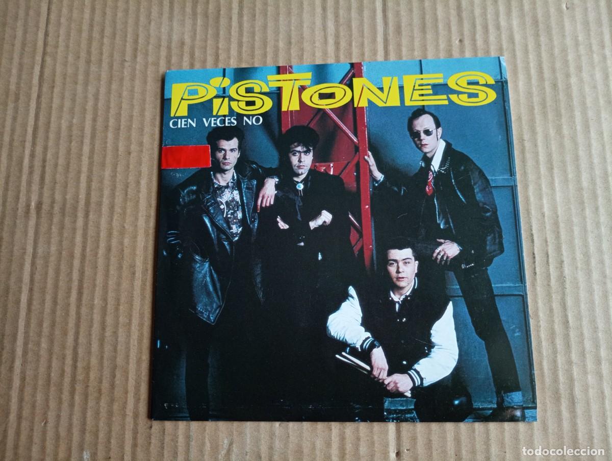 Discos de vinilo: PISTONES - CIEN VECES NO SINGLE 1987 - Foto 1