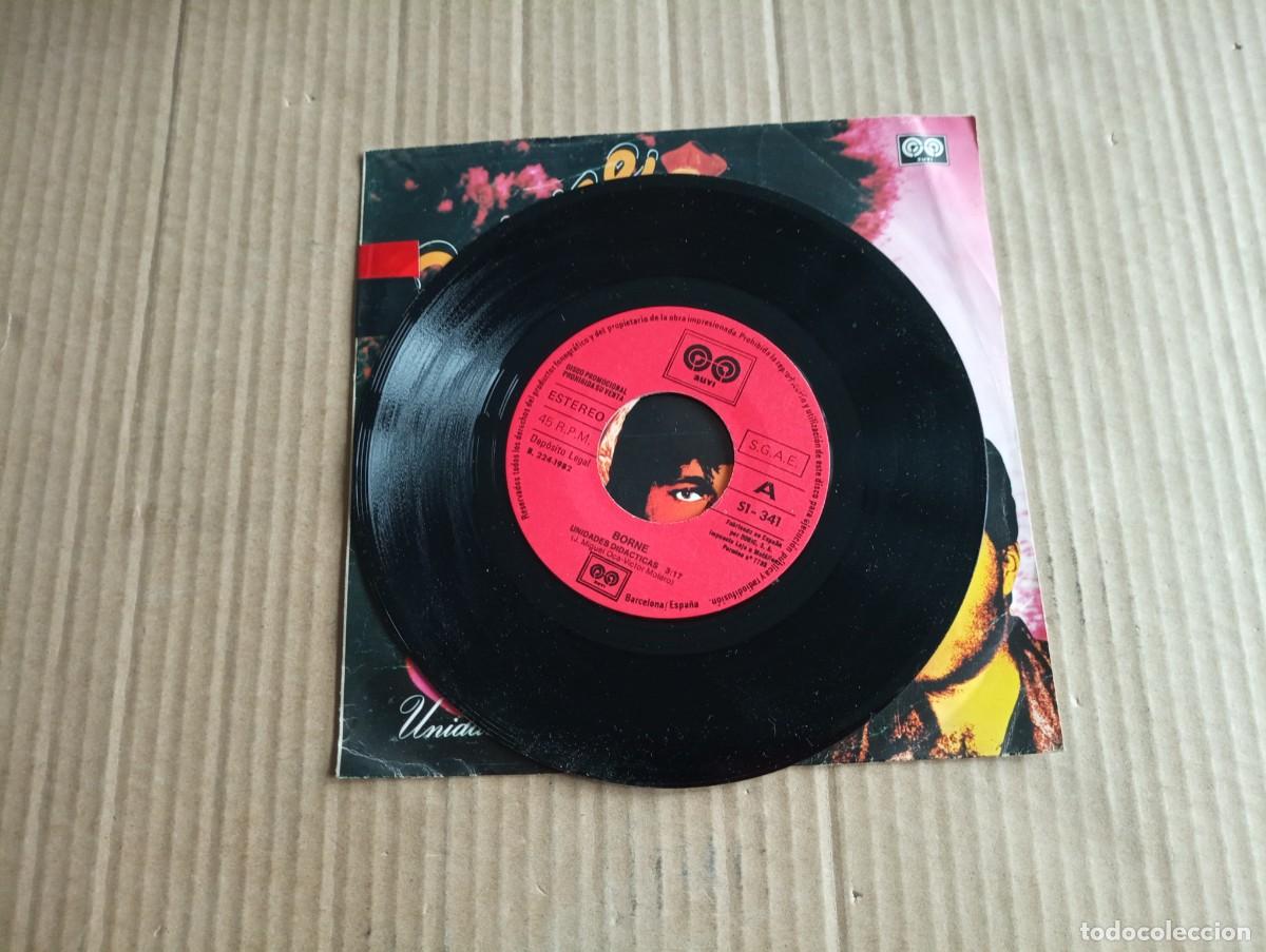 Discos de vinilo: BORNE - UNIDADES DIDACTICAS SINGLE 1982 - Foto 2