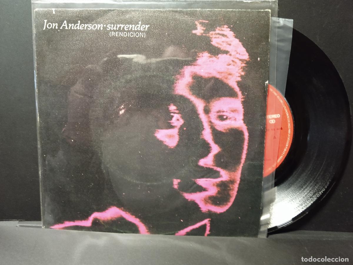 Discos de vinilo: ANDERSON JON - YES SURRENDER SINGLE 1982 POLYDOR SPAIN PEPETO - Foto 1