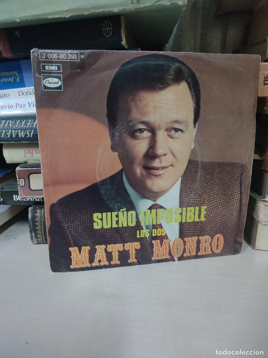 Discos de vinilo: MATT MONRO SUE&Ntilde;O IMPOSIBLE - Foto 1
