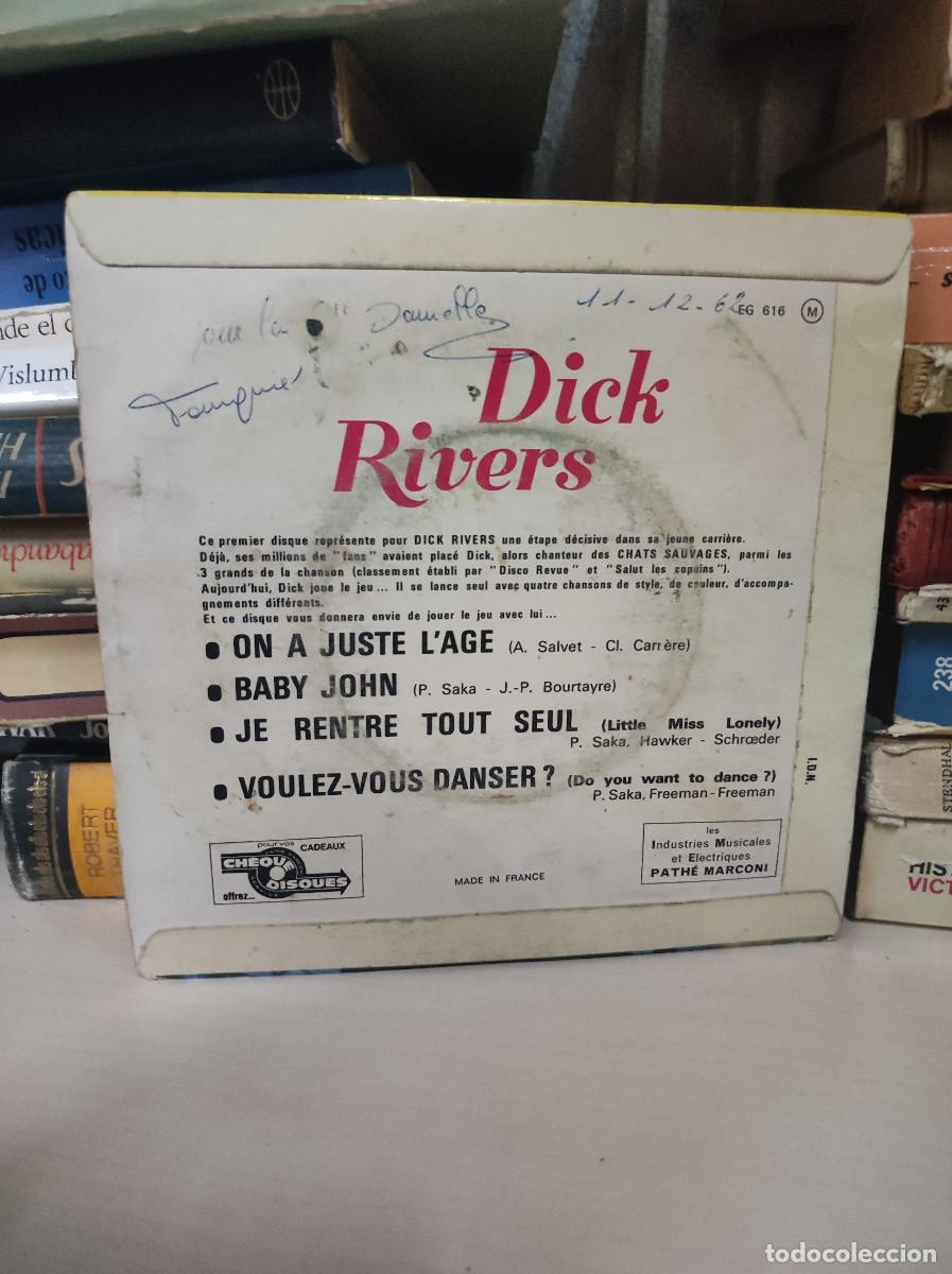 Discos de vinilo: Dick Rivers &ndash; On A Juste L&rsquo;&acirc;ge - Foto 2