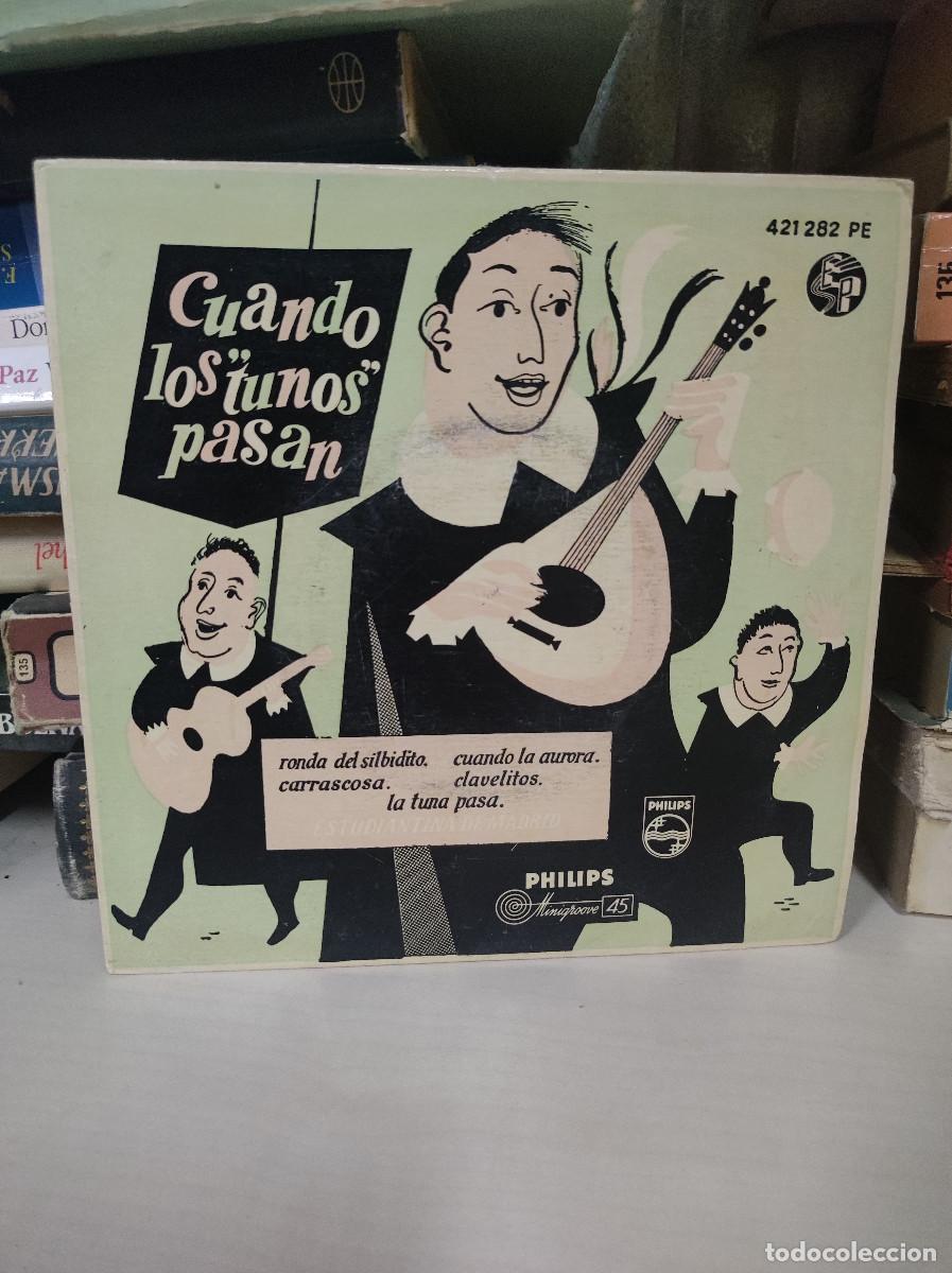 Discos de vinilo: Estudiantina De Madrid &ndash; Cuando Los &rdquo;Tunos&rdquo; Pasan - Foto 1