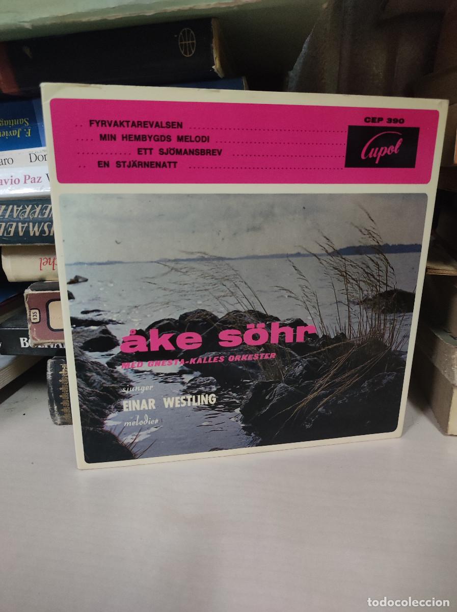 Discos de vinilo: &Aring;ke S&ouml;hr &ndash; Sjunger Einar Westling Melodier - Foto 1