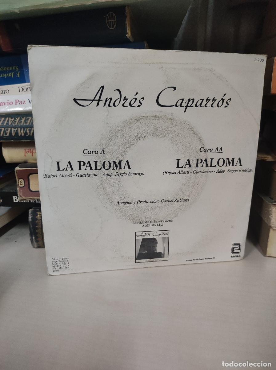 Discos de vinilo: ANDRES CAPARROS LA PALOMA - Foto 2
