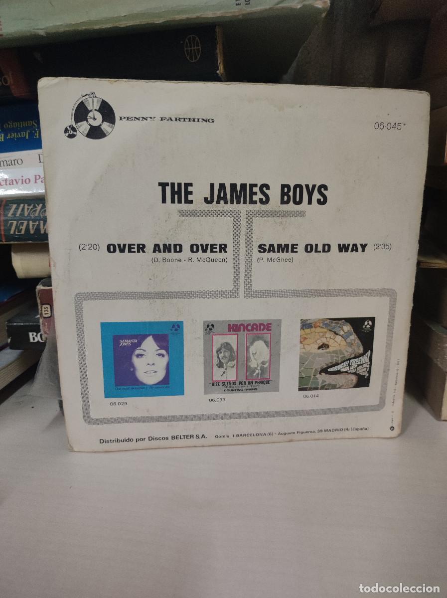 Discos de vinilo: The James Boys &ndash; Over And Over - Foto 2