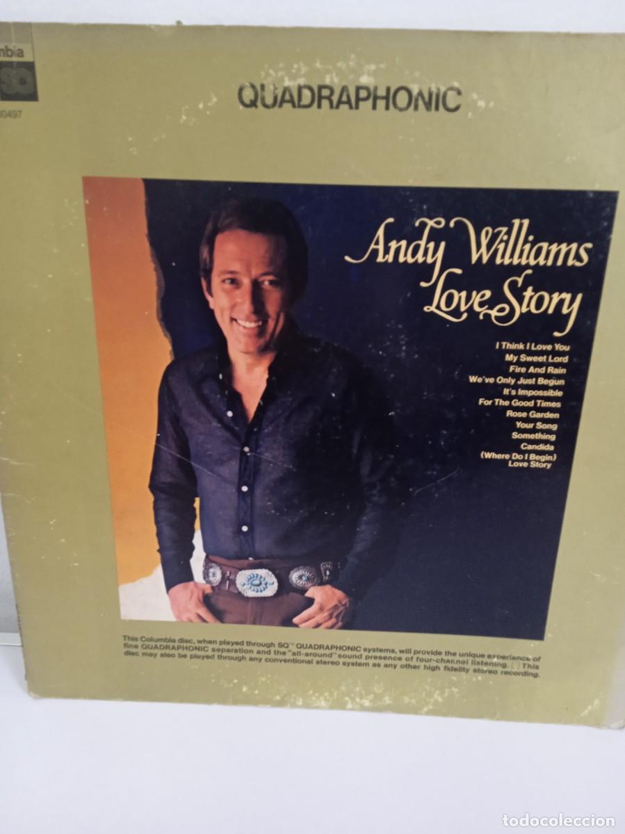 Discos de vinilo: ANDY WILLIAMS Love Story - Foto 1