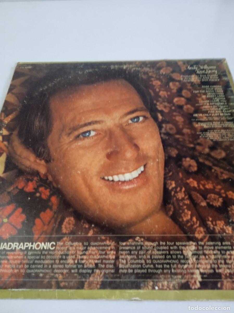 Discos de vinilo: ANDY WILLIAMS Love Story - Foto 2