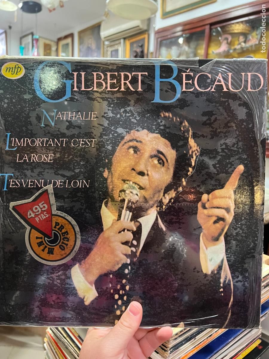 Discos de vinilo: LP GILBERT BECAUD - Foto 1