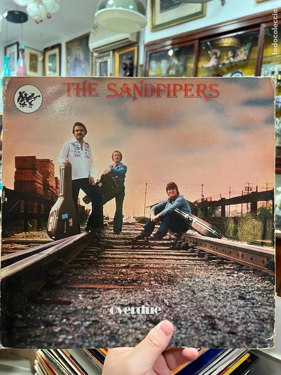 Discos de vinilo: LP THE SANDPIPERS - OVERDUE - Foto 1