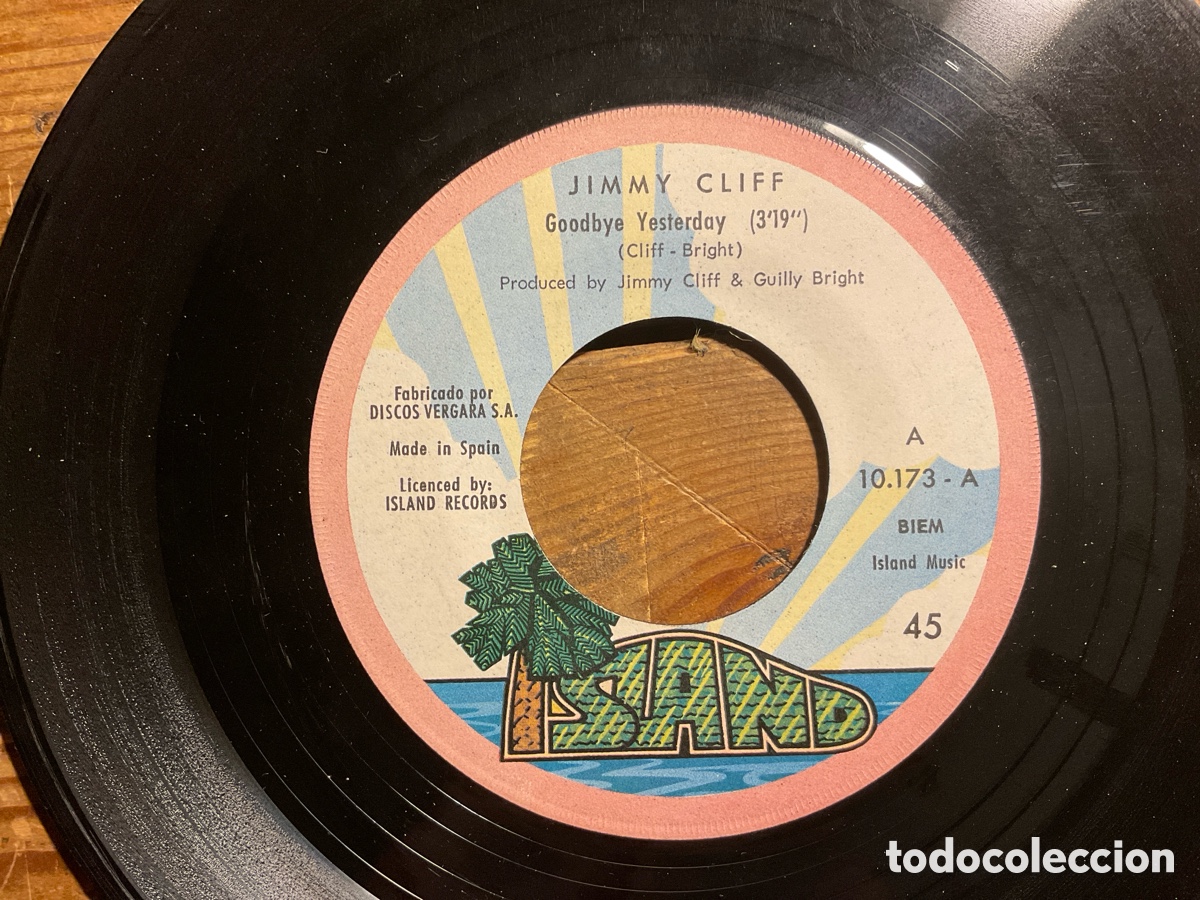 Discos de vinilo: Jimmy Cliff -Goodbye Yesterday - Foto 3