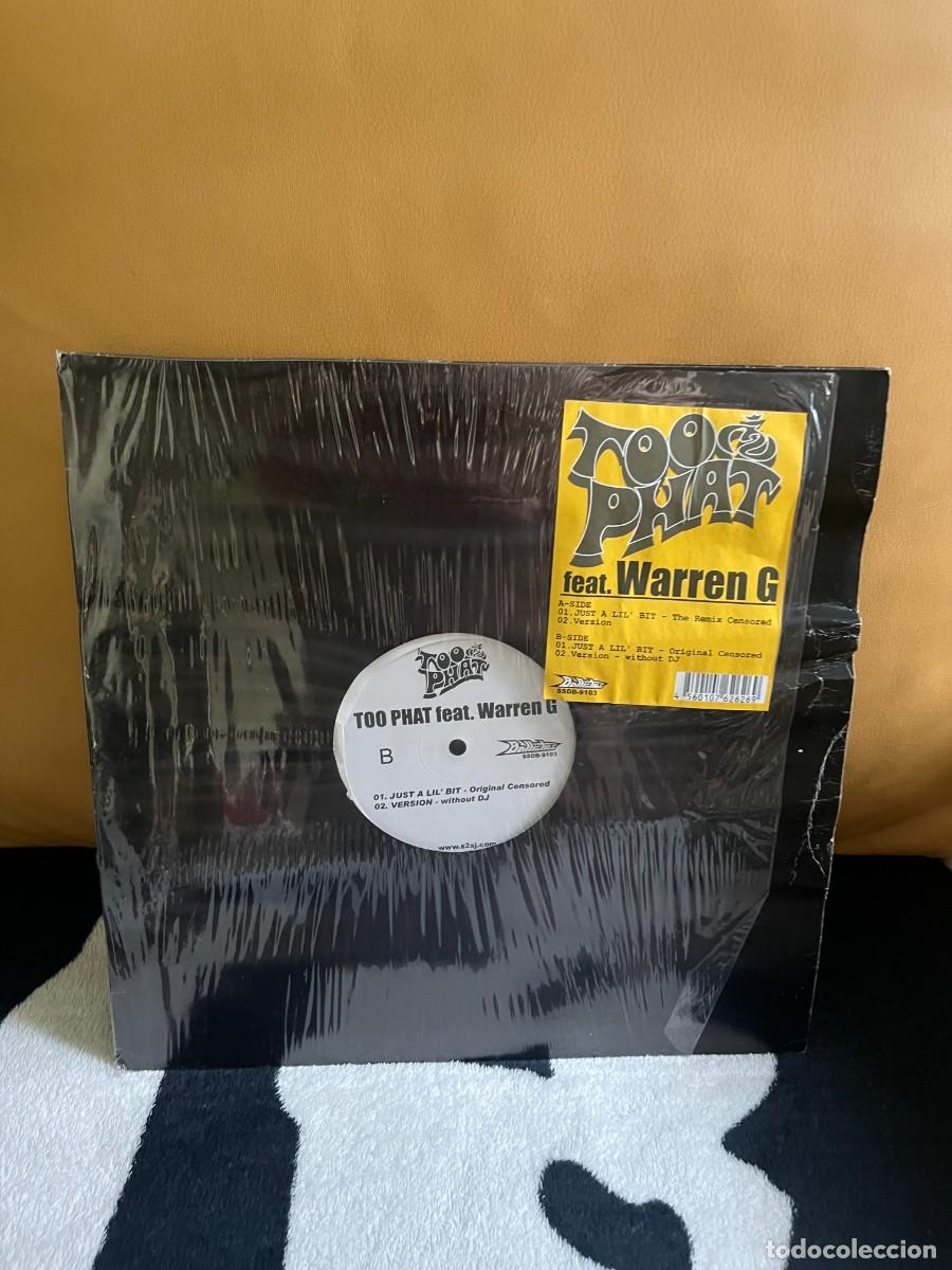 Discos de vinilo: Too Phat, Warren G &lrm;&ndash; Just A Lil Bit / Version - Foto 1