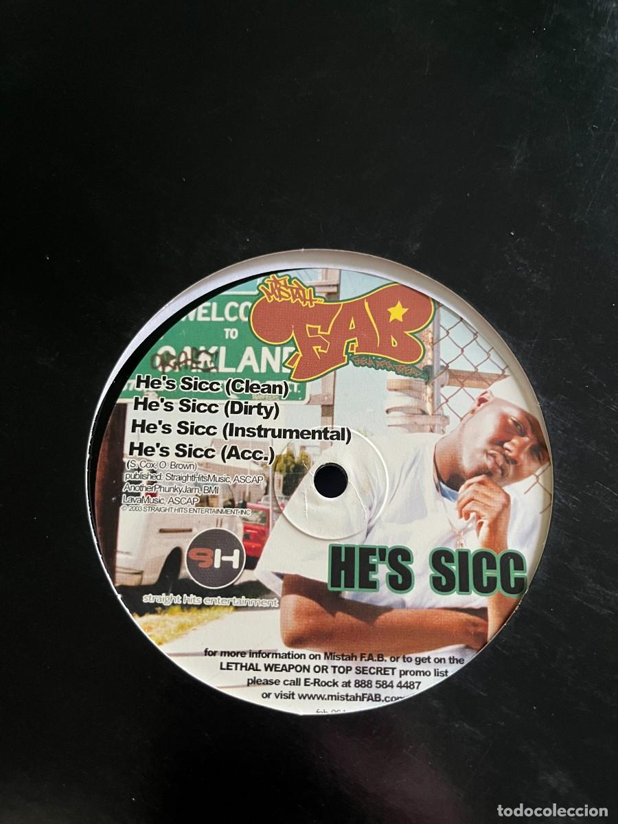 Discos de vinilo: Mistah FAB Hes Sicc / Beaverduck - Foto 2