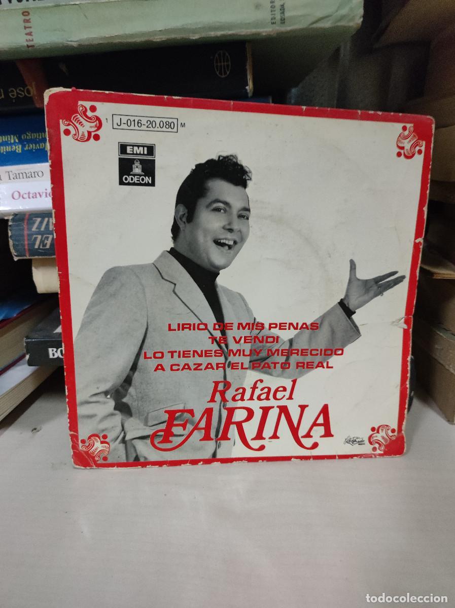 Discos de vinilo: Rafael Farina &ndash; Lirio De Mis Penas - Foto 1