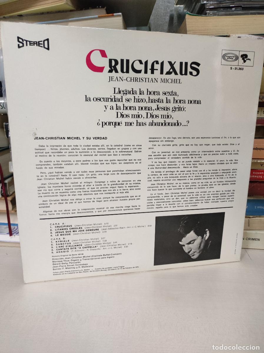 Discos de vinilo: Jean-Christian Michel &ndash; Crucifixus - Foto 2