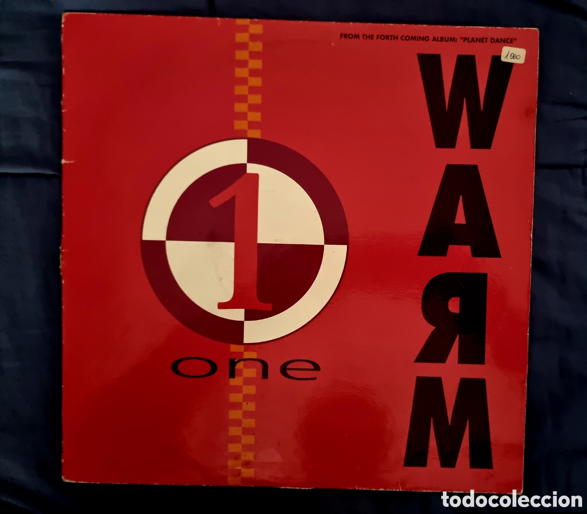 Discos de vinilo: WARM ONE MAXI EPOCCA MUSIC 1994 - Foto 2