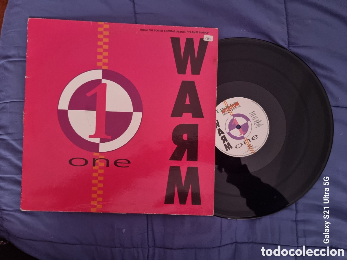 Discos de vinilo: WARM ONE MAXI EPOCCA MUSIC 1994 - Foto 1