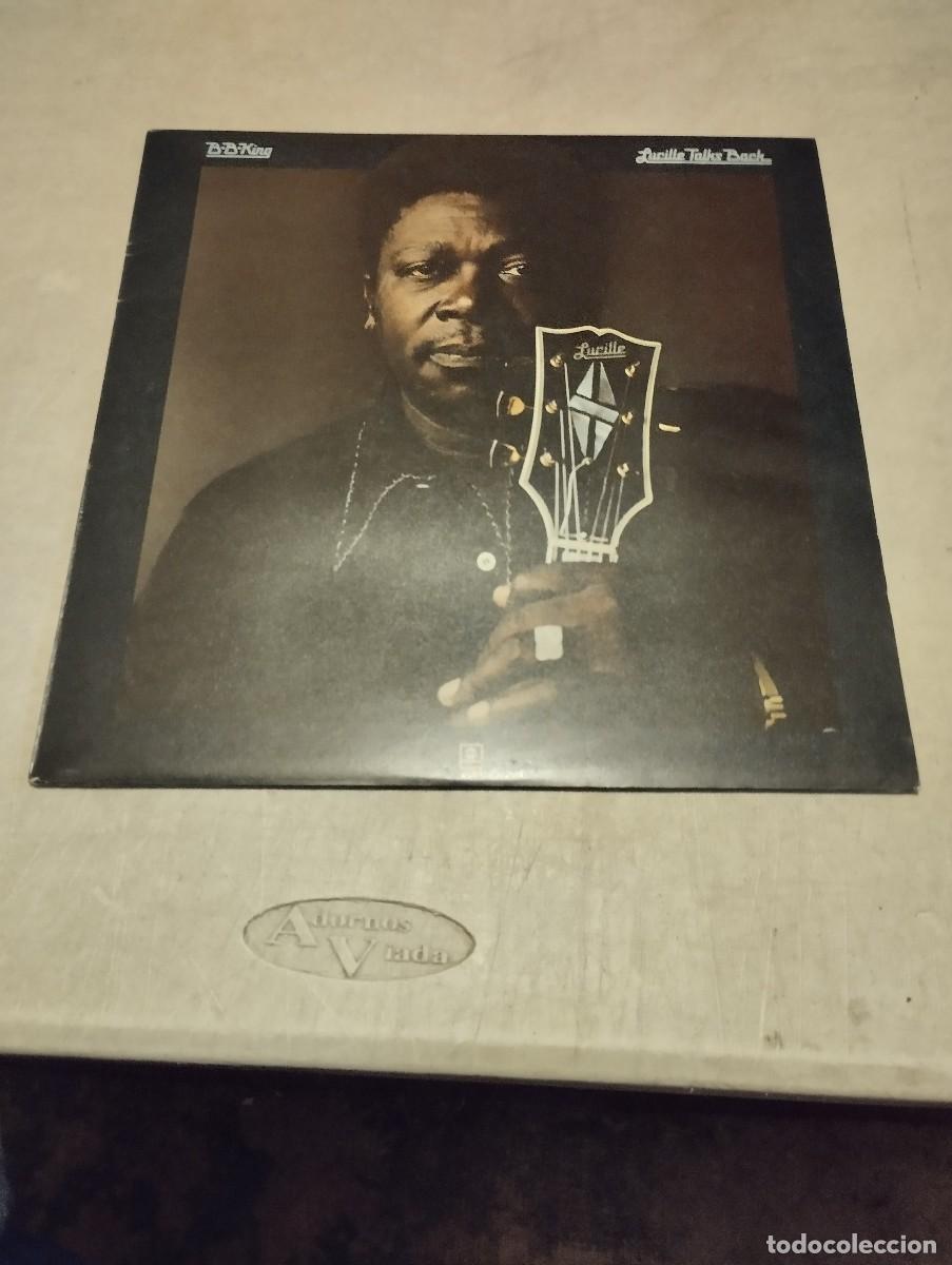 Discos de vinilo: B.B. King LP Lucille Talks Back UK.1975 - Foto 1
