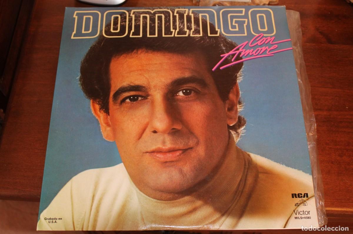 Discos de vinilo: DOMINGO - CON AMORE - Foto 1