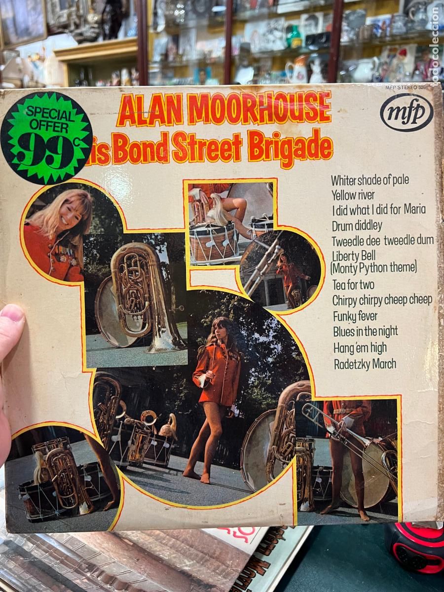 Disques de vinyle: LP ALAN MOORHOUSE