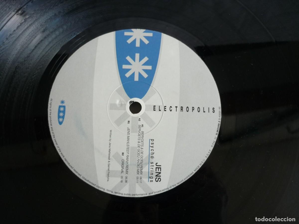 Discos de vinilo: LP vinilo Jens Psycho Strings Electropolis - Foto 6