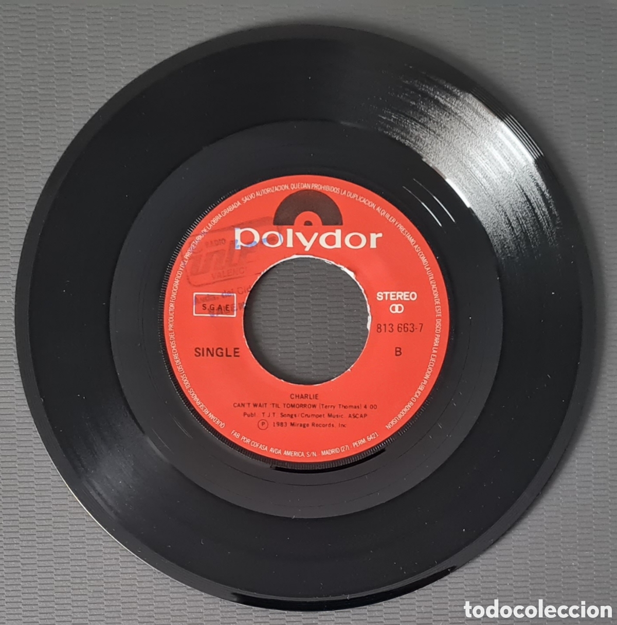 Discos de vinilo: SINGLE - CHARLIE - ITS INEVITABLE - 1983 - Foto 4