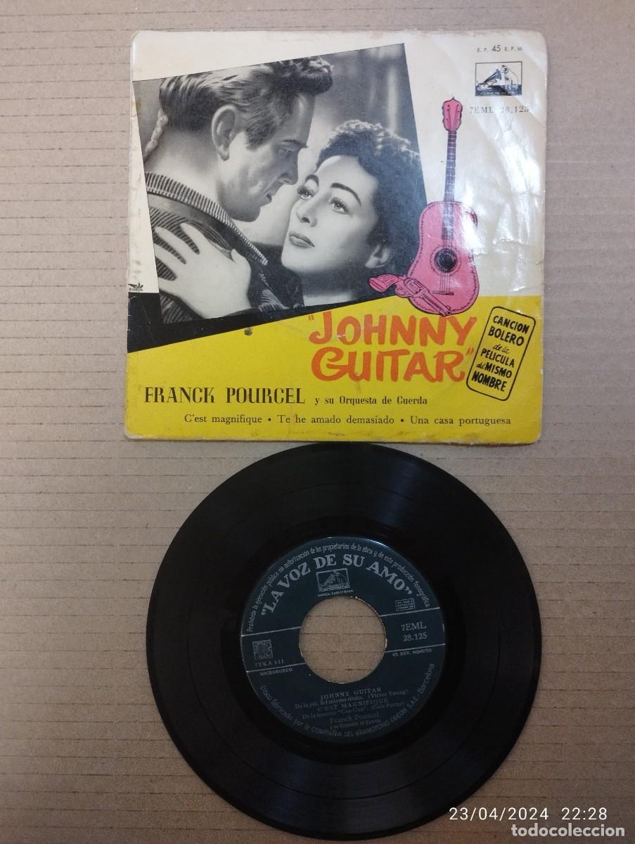 Discos de vinilo: FRANCK POURCEL - JOHNNY GUITAR - EP - Foto 1