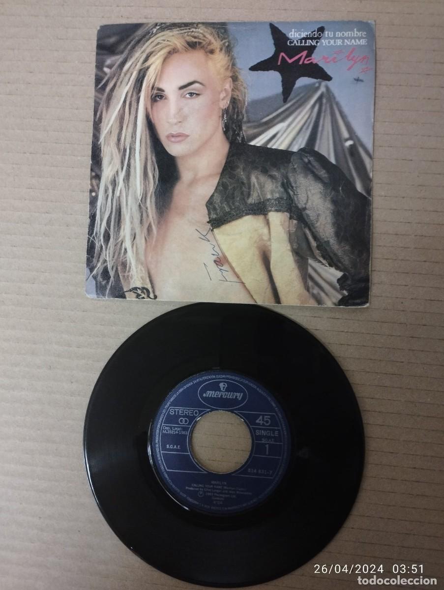 Discos de vinilo: MARILYN - CALLING YOUR NAME - SINGLE 1983 - Foto 1
