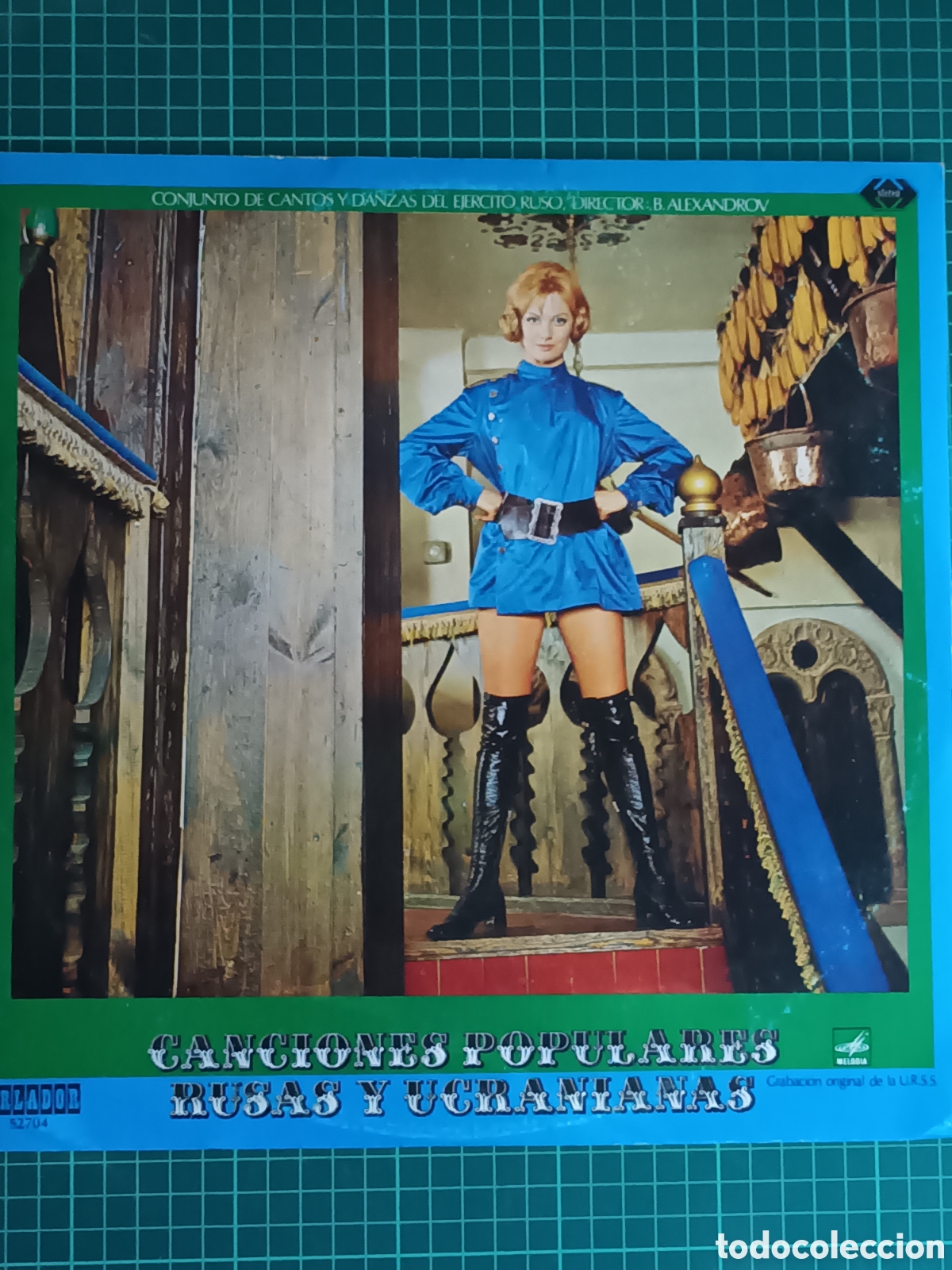 Disques de vinyle: Canciones populares rusas y ucraniana