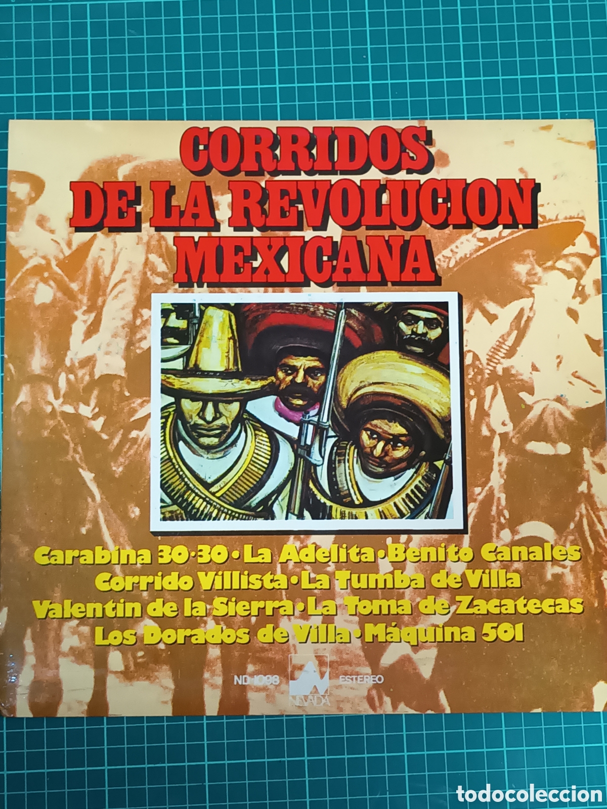 Disques de vinyle: Corridos de la revoluci&oacute;n mexicana