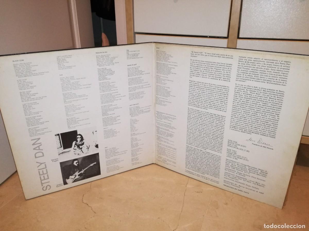 Discos de vinilo: STEELY DAN-AJA-GATEFOLD-EDICION ESPA&Ntilde;OLA - Foto 3