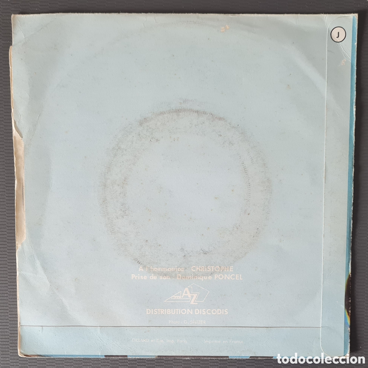 Discos de vinilo: SINGLE - C. JEROME - KISS ME - 1972 - Foto 2