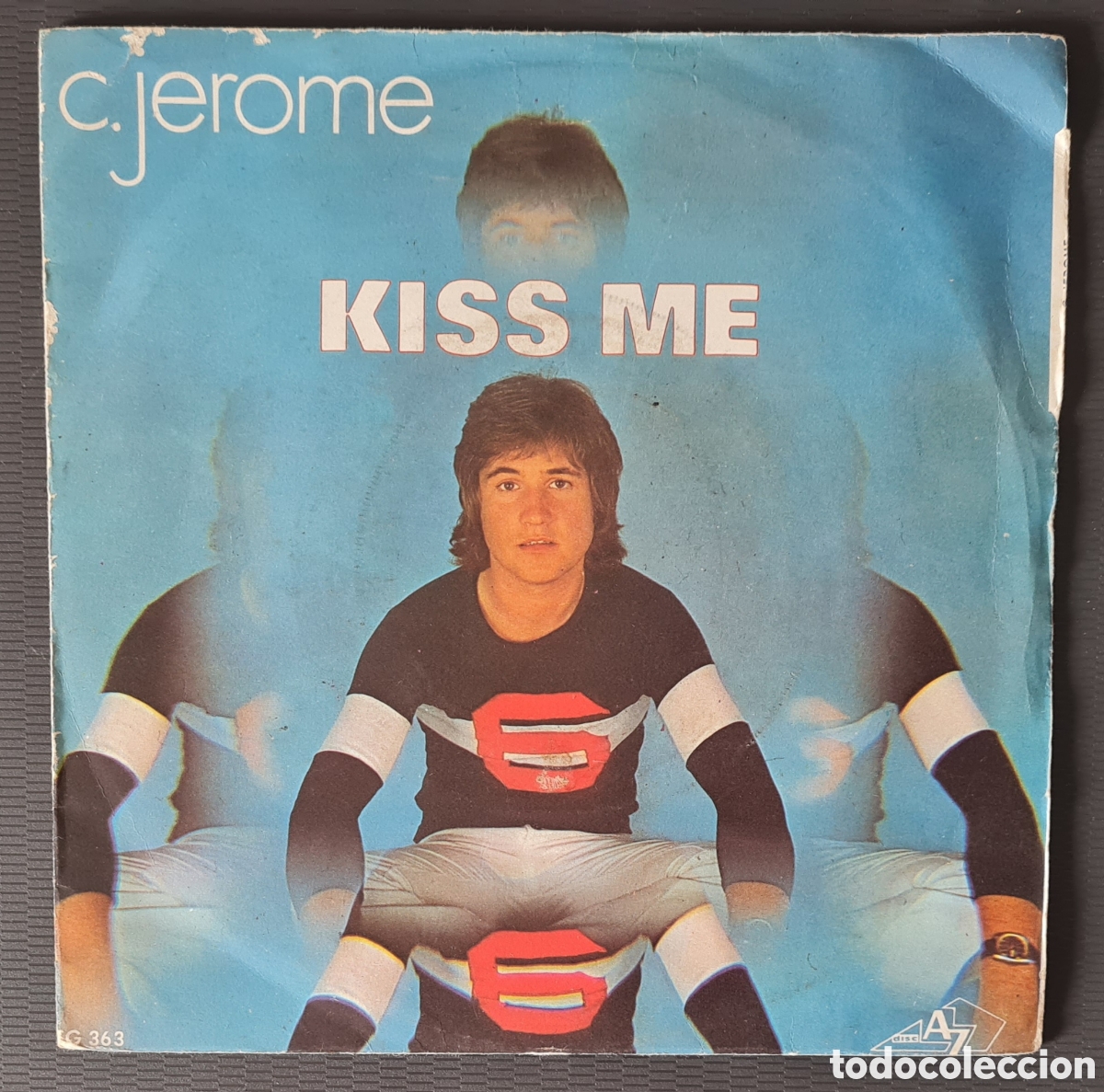 Discos de vinilo: SINGLE - C. JEROME - KISS ME - 1972 - Foto 1