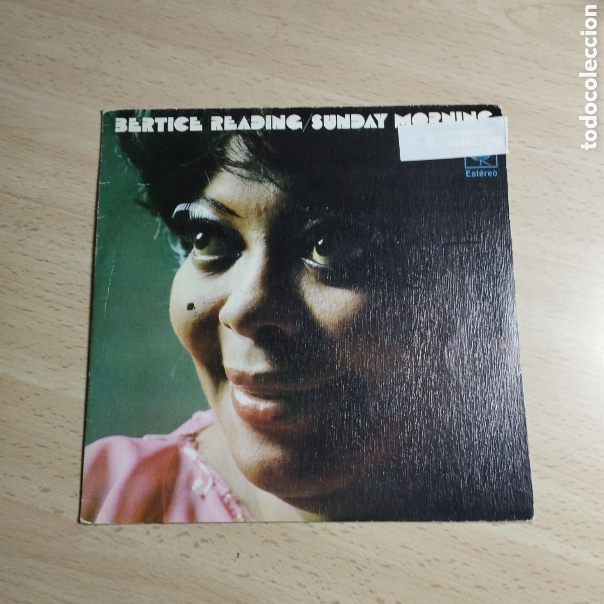 Dischi in vinile: Single 7&rdquo; Beatrice Reading 1974 Sunday morning + Lean on me
