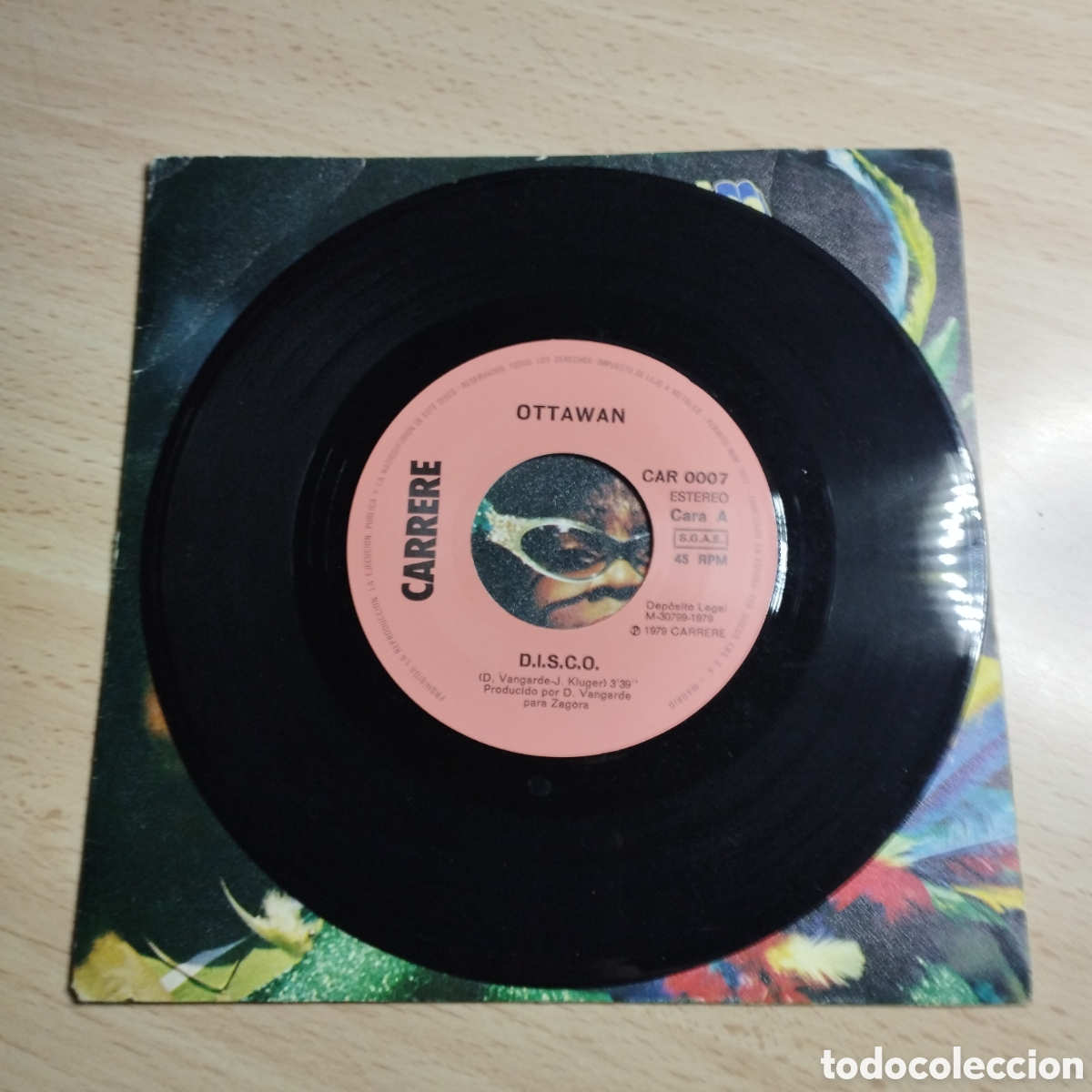 Discos de vinilo: Single 7&rdquo; Ottawan 1979 D,I,S,C,O, - Foto 3