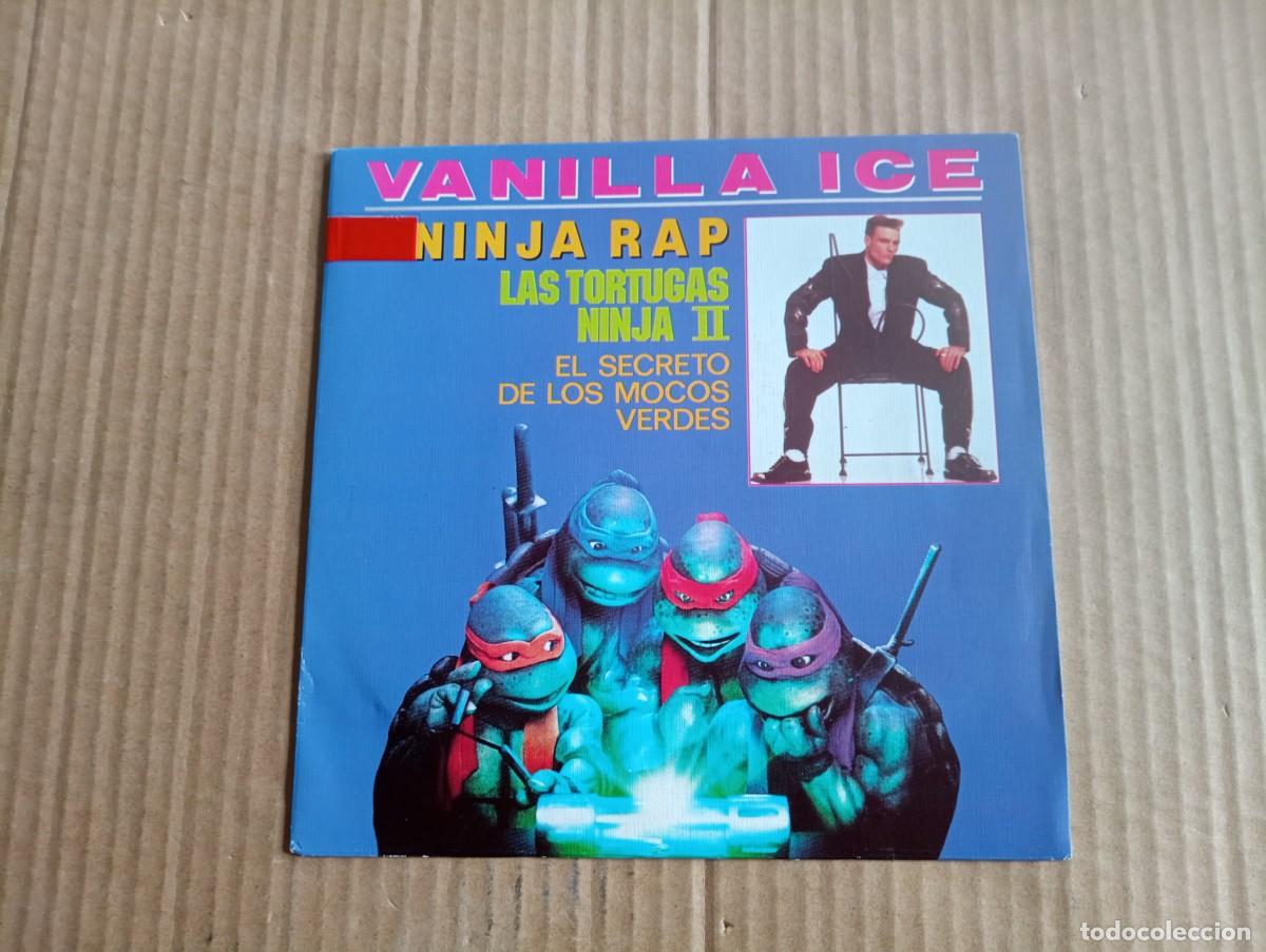 Discos de vinilo: VANILLA ICE - NINJA RAP SINGLE 1991 EDICION ESPA&Ntilde;OLA - Foto 1