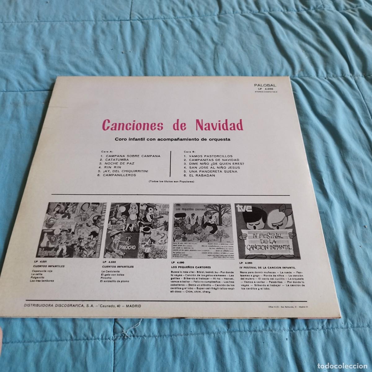 Discos de vinilo: CANCIONES DE NAVIDAD / / TXT105 / PALOBAL - Foto 5