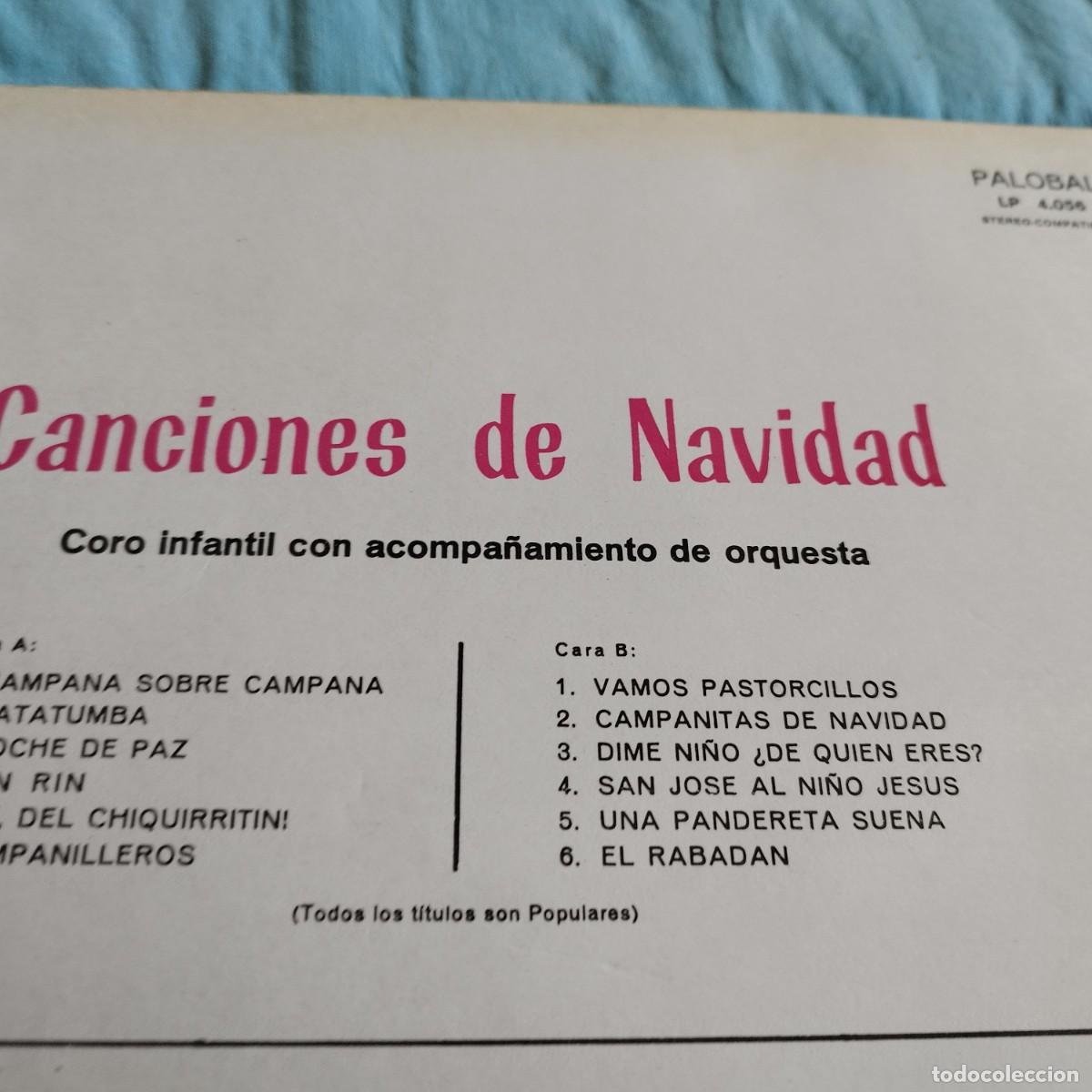 Discos de vinilo: CANCIONES DE NAVIDAD / / TXT105 / PALOBAL - Foto 6