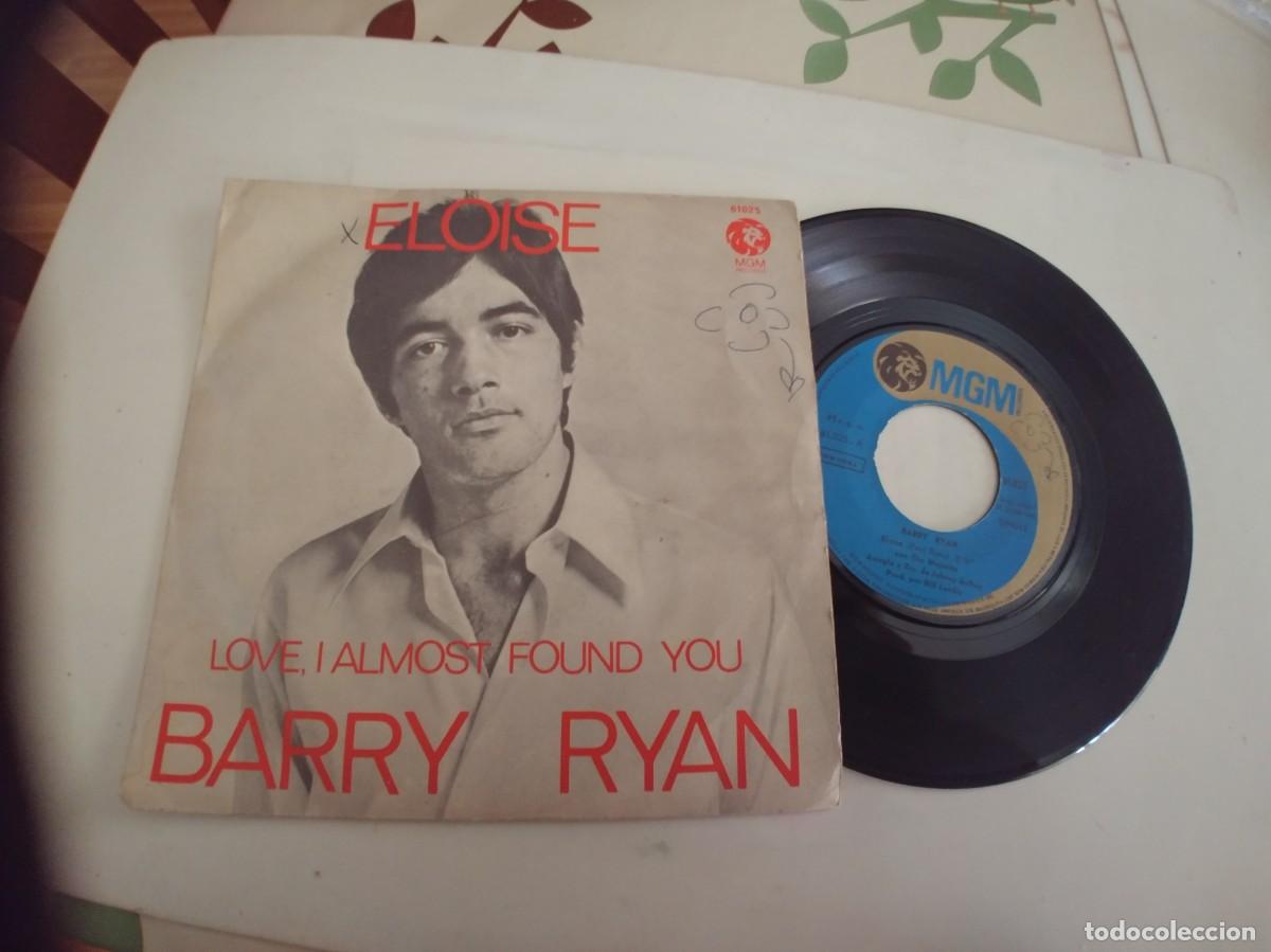 Discos de vinilo: BARRY RYAN-SINGLE ELOISE - Foto 1